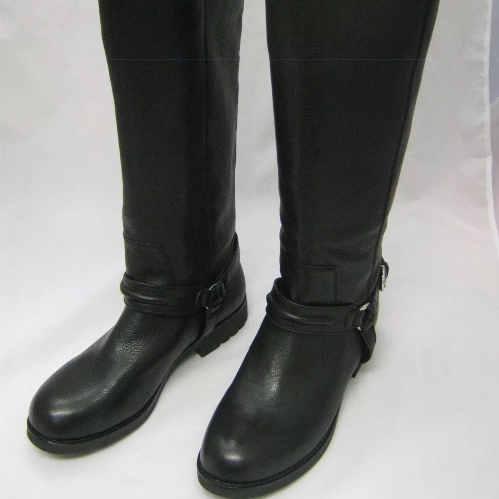 COACH VALTERRA SPORT CALF LUG BOOTS 6.5M